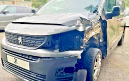 Peugeot Partner 1.5 BlueHDi Long 130 Asphalt Damaged salvage Automatic 8 GEARS
